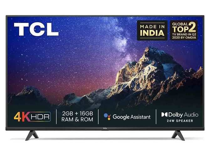 TCL 126 cm (50 inches) AI 4K Ultra HD Certified Android Smart LED TV