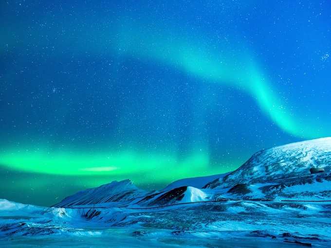 नॉर्दर्न लाइट्स, फिनलैंड - Northern Lights, Finland in Hindi
