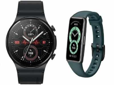 ECG फीचरसह Huawei Watch GT 2 Pro लाँच , Huawei Band 6 Pro ची देखील एन्ट्री , पाहा किंमत