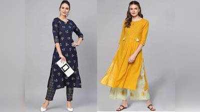 68% तक की भारी छूट पर खरीदें ये 5 ट्रेंंडी Women’s Ethnic Kurta Set, कॉटन और रेयॉन फैब्रिक में हैं उपलब्ध