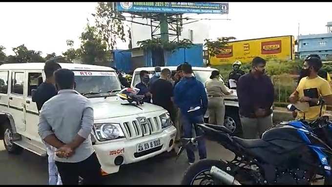 bengaluru bike car