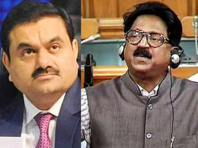 shiv sena vs adani: कर्मचाऱ्यांच्या टी-शर्टवरही अदानी विमानतळ लिहिले आहे; खासदार अरविंद सावंत भडकले