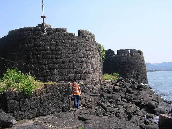 कोलाबा किला अलीबाग - Kolaba Fort Alibaug in Hindi