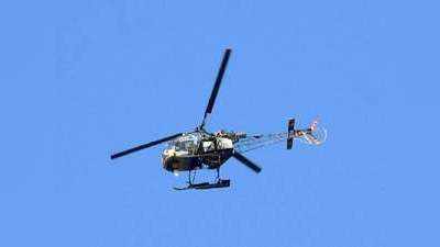 जम्मू-काश्मीर: कठुआमध्ये लष्कराच्या हेलिकॉप्टरला अपघात, धरणात कोसळलं