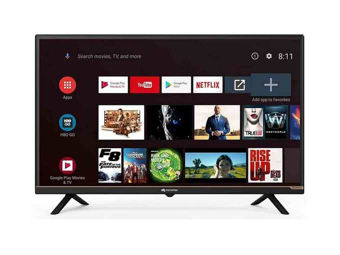 Micromax 81 cm (32 inch) HD Ready Certified Android Smart LED TV