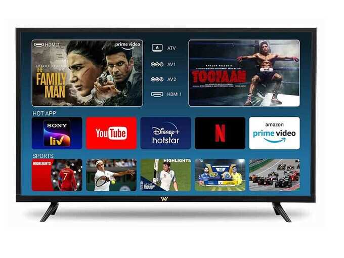 VW 80 cm (32 inches) HD Ready LED Smart TV