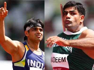 ओलिंपिक में भारत vs पाकिस्तान: नीरज चोपड़ा और अशरद नदीम जैवलीन थ्रो के फाइनल में