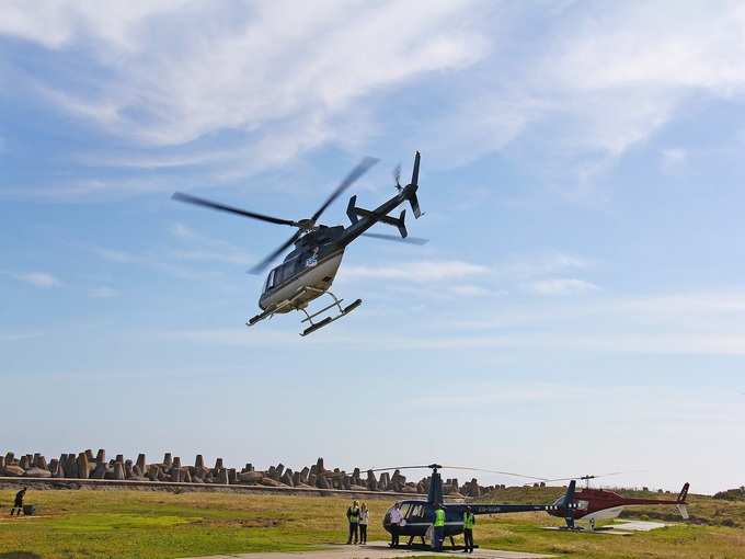 सिक्किम से हेलीकॉप्टर राइड - Helicopter Ride in Sikkim in Hindi