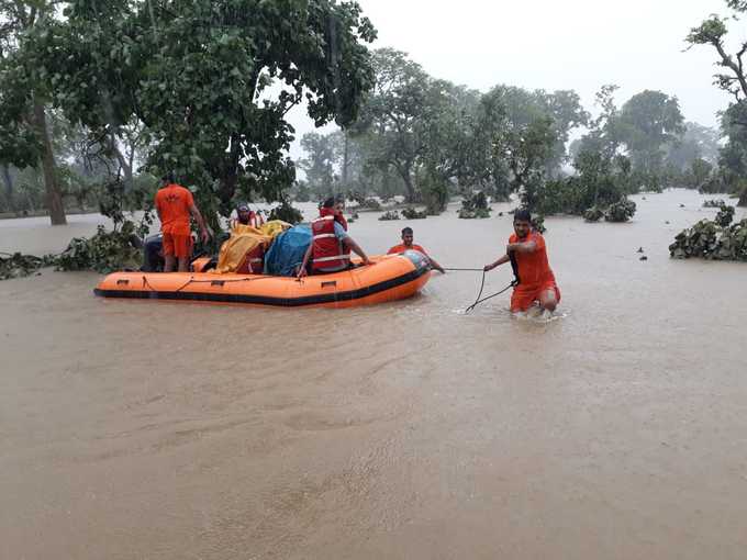 ​बारां जिले के शाहबाद में सबसे ज्यादा बारिश , एनडीआरएफ कंपनी की तैनाती