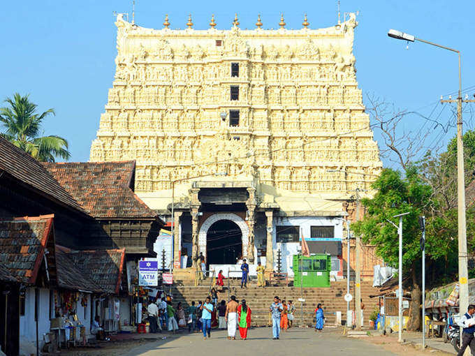 केरल का श्री पद्मनाभस्वामी मंदिर - Padmanabhaswamy Temple in Kerala in Hindi