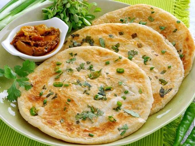 भरवां पराठे - Stuffed Parathas in Haridwar in Hindi