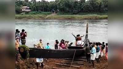 ഒടുവിൽ വൻമരങ്ങൾ മുറിച്ചു മാറ്റാൻ അനുമതി; ആറന്മുളയിൽ പള്ളിയോടം  നീരണിഞ്ഞു, വീഡിയോ കാണാം