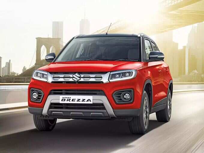 Vitara Brezza  सातव्या क्रमांकावर, तर Dzire  आठव्या -