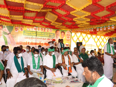 मेकेदातु परियोजना पर बढ़ी रार, तमिलनाडु बीजेपी ने बंद करने की मांग को लेकर की भूख हड़ताल