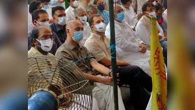 किसानों के समर्थन में राहुल गांधी ने की मोर्चेबंदी, 13 विपक्षी दलों के साथ किसान संसद में पहुंचे जंतर-मंतर