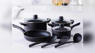 80% तक की छूट के साथ घर ले आएं ये मॉडर्न और स्टाइलिश Cookware Set