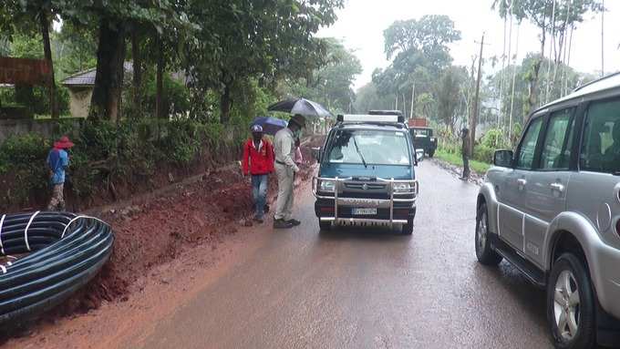 kodagu checkpost