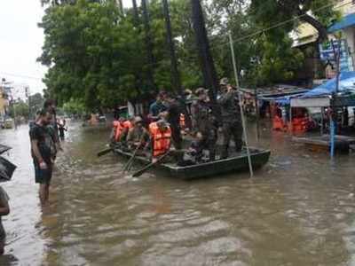 প্রাথমিক বিপদসীমার উপরে বইছে ভাগীরথীর জলস্তর