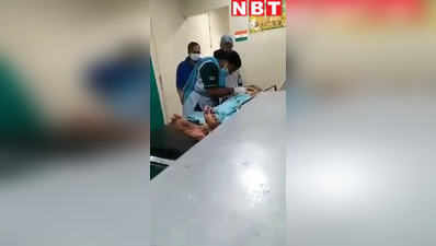 लखनऊ के वीवीआईपी अस्पताल सिविल में सफाई कर्मचारी काटते हैं मरीजों के टांके, वीडियो वायरल