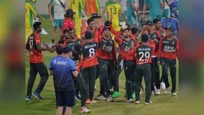 BAN vs AUS 5th T20: सिर्फ 62 रनों पर ढेर हुआ ऑस्ट्रेलिया, बांग्लादेश से मिली शर्मनाक हार