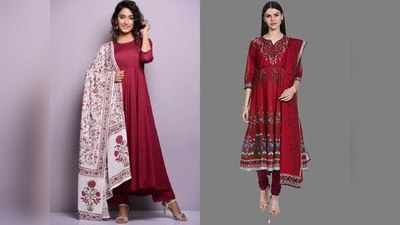 सुपीरियर क्वालिटी के फैब्रिक वाले इन अनारकली Salwar Suit सेट में आप दिखेंगी खूबसूरत