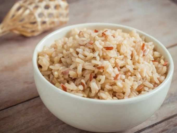 ​ब्राउन चावल (Brown rice)