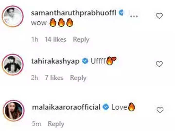 Celebs Comment On Masaba Post