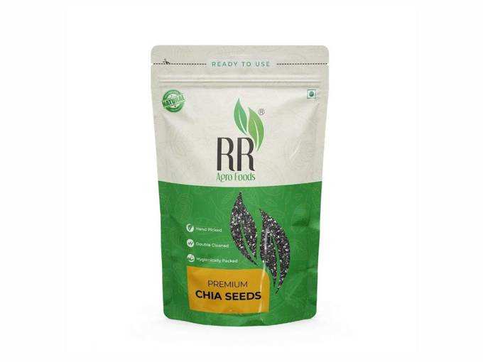 R R AGRO FOODS Organic Premium Chia Seeds Pack of (1 kg)