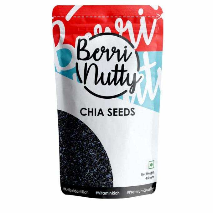 BerriNutty Premium Raw Chia Seeds