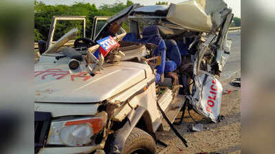 Jaipur News: NH-48 पर दर्दनाक हादसे में पुलिस गाड़ी के उड़े परखच्चे, एक्सीडेंट में SHO समेत 11 पुलिसकर्मी घायल