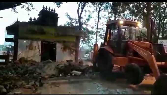 mysuru temple demolition