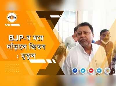 BJP-র হয়ে দাঁড়ালে জিতব: মুকুল