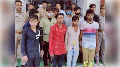 Mathura News: मथुरा पुलिस ने वृंदावन से पकड़े 10 लुटेरे, सदर पुलिस ने 3 वाहन चोरों को दबोचा