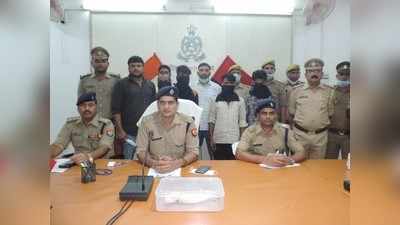 सिद्धार्थनगर में पुलिस और बदमाशों में मुठभेड़, 1 सिपाही घायल... 5 बदमाश गिरफ्तार