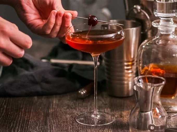 मैनहट्टन कॉकटेल - Manhattan Cocktail in Hindi