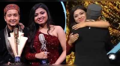 Indian Idol 12: પવનદીપની જીતથી અરુણિતા સૌથી વધારે ખુશ, ભેટીને અભિનંદન આપ્યા