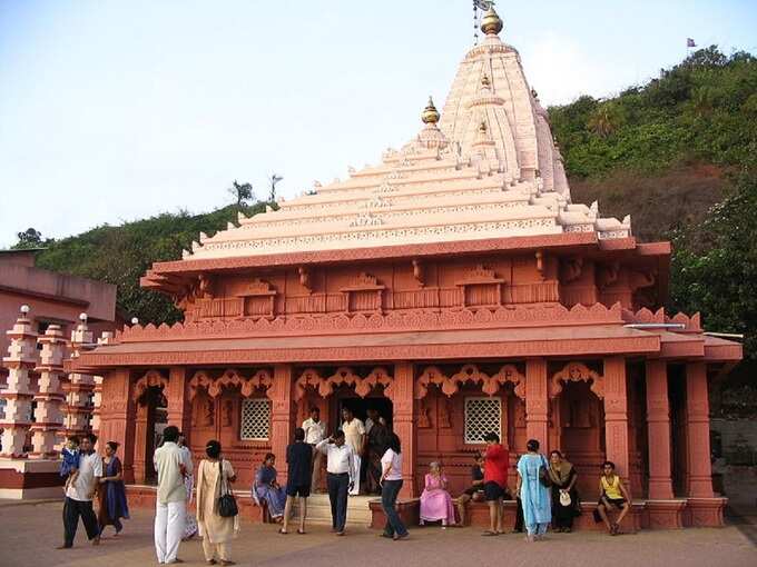 कोंकण के पास गणपतिपुले - Ganpatipule near Konkan in Hindi