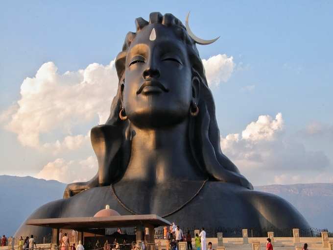 कोयम्बटूर में आदियोगी शिव स्टेचू - Adiyogi Shiva Statue in Coimbatore In Hindi
