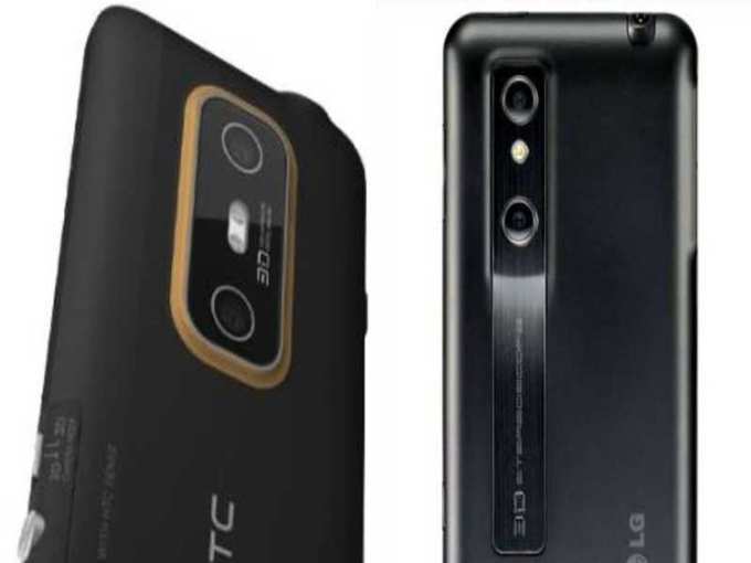 LG Optimus 3D and HTC Evo 3D