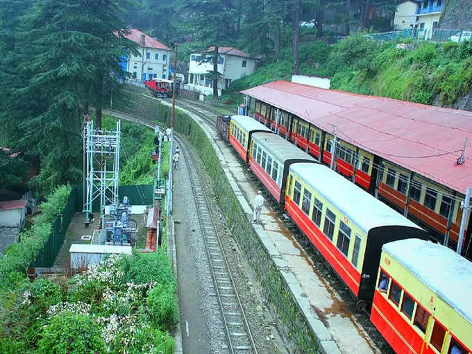 शिमला में टॉय ट्रेन - Toy Train in Shimla in Hindi