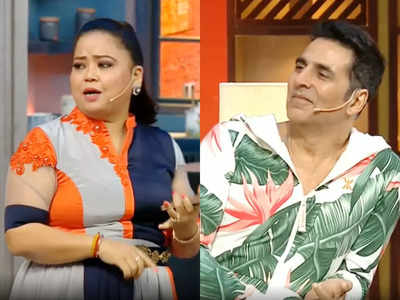 The Kapil Sharma Show: भारती ने अक्षय कुमार को मारा ताना- ये प्रड्यूसर हैं या सलमान खान?