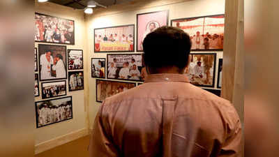 पिता राजीव के साथ वे दिन.... देखिए जब बचपन की तस्वीरों में खो गए राहुल गांधी