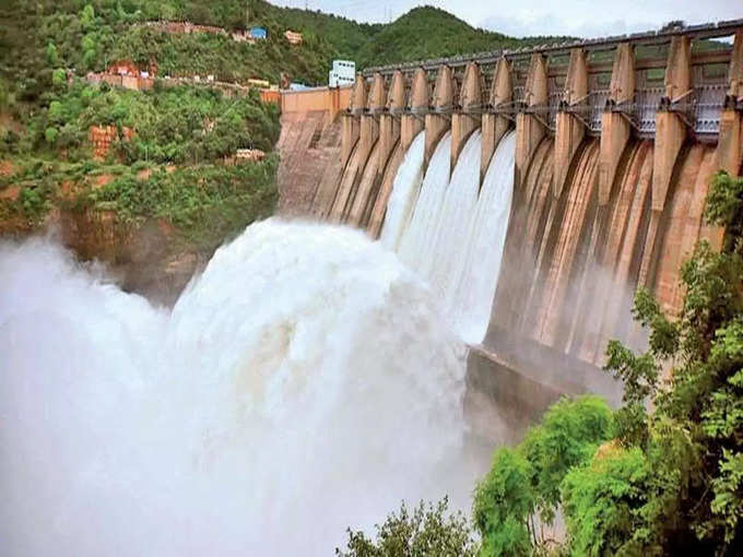 श्रीशैलम बांध - Srisailam Dam in Srisailam in Hindi
