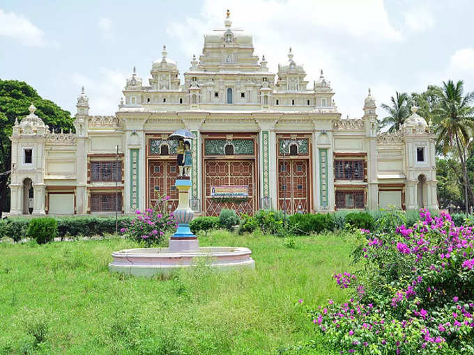 मैसूर में जगनमोहन पैलेस - Jaganmohan Palace in Mysore in Hindi