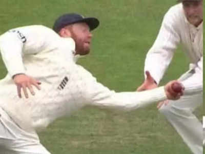 Jonny Bairstow One handed catch: जॉनी बेयरस्टो ने गोलकीपर की तरह पकड़ा एक हाथ से कैच, गेंदबाज के साथ केएल राहुल भी रह गए हैरान