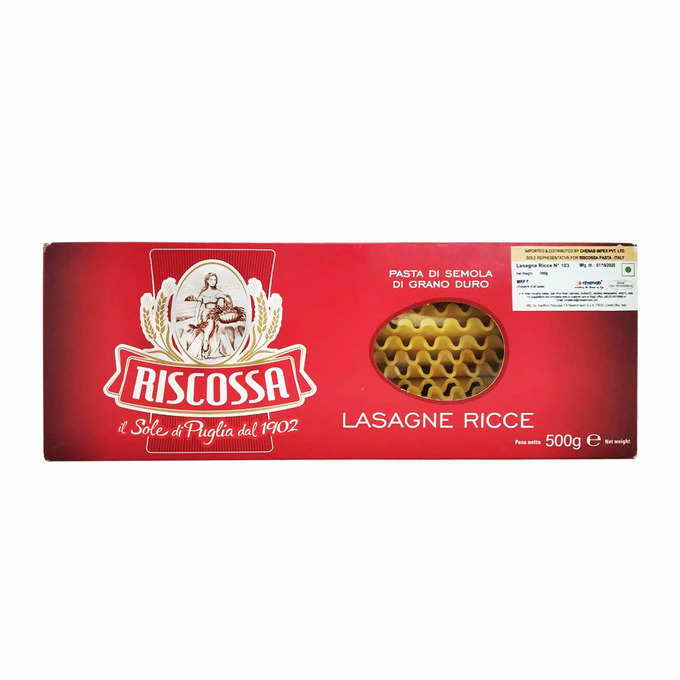 Riscossa Pastificio Lasagna Riccia Pasta, 500 g