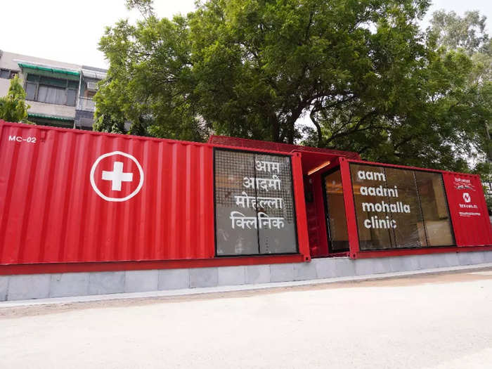 delhi 2 new mohalla clinics have been set up in portable containers know all about it via photos