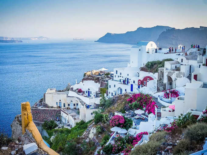 सेंटोरिनी, ग्रीस - Santorini, Greece in Hindi