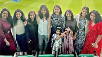 સ્ટેડિયમમાં મેચ જોવા પહોંચી અનુષ્કા શર્મા, UKમાં ટીમ ઈન્ડિયાના ક્રિકેટરોની પત્નીઓ સાથે દેખાયું બોન્ડિંગ