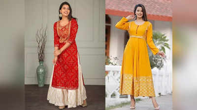 देखने में काफी ज्यादा खूबसूरत ये Salwar Kurti Set फेस्टिव और डेली वेयर के लिए हैं पर्फेक्ट